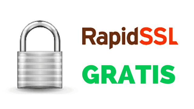 Sertifikat RapidSSL Gratis