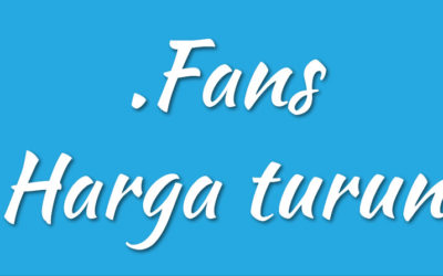 Domain .FANS Harga Turun Banyak