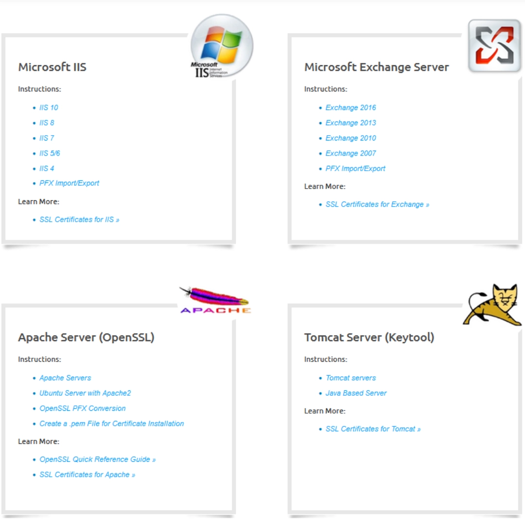 Panduan Installasi Sertifikat SSL RapidSSL