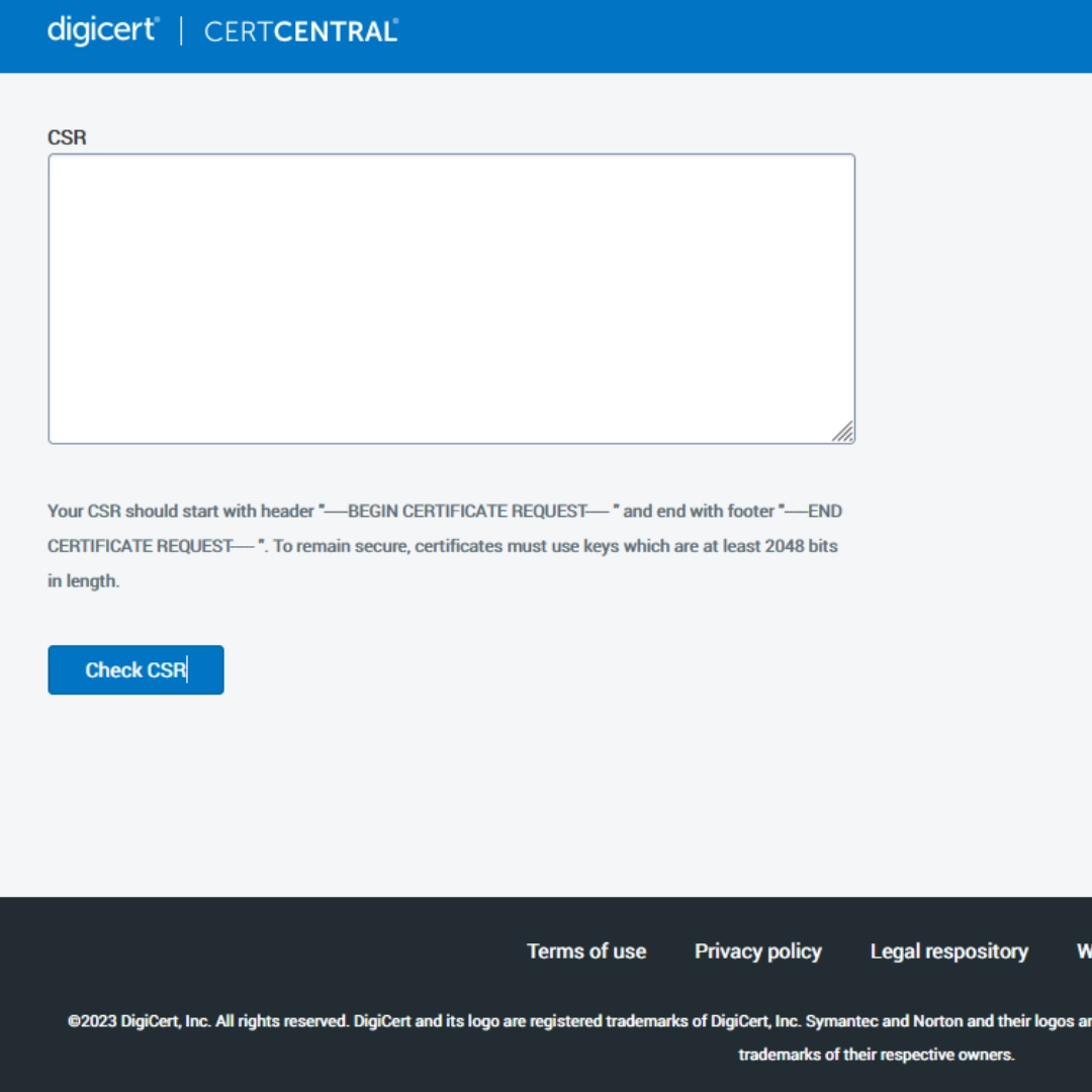 Thawte CSR Checker