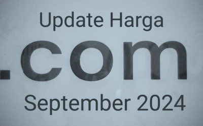 Update Harga Domain Internasional Ekstensi .Com September 2024