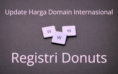 Update Harga Domain Registri Donuts